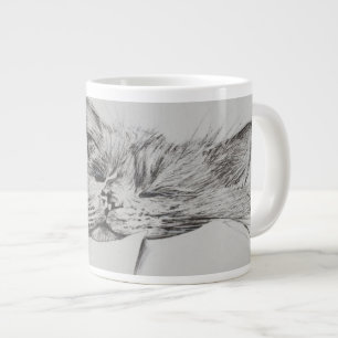 Monty schläfriger Junge Jumbo-Tasse