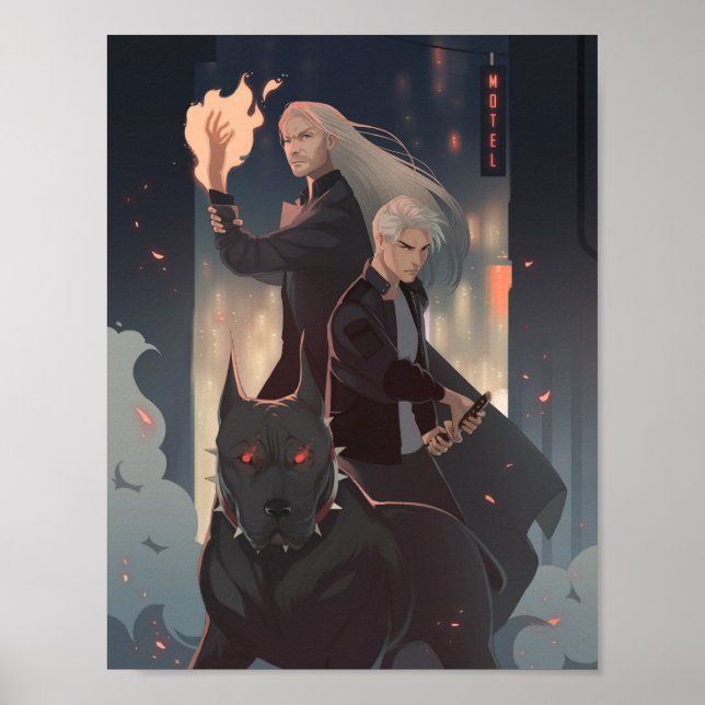 Monty, Simon & Peaches Poster (Vorne)