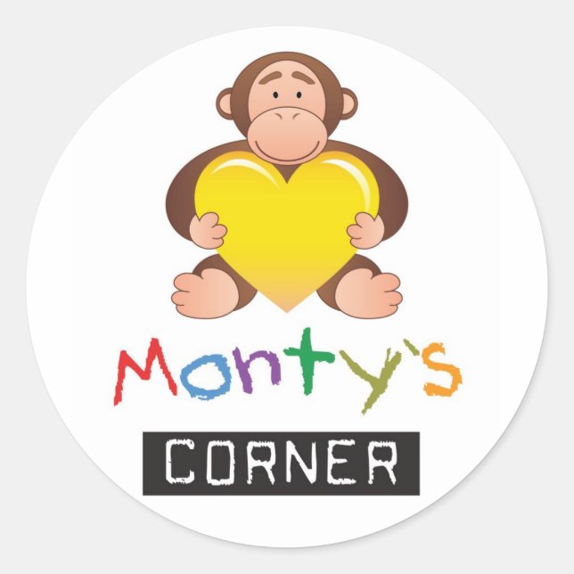 Monty Sticker (Vorderseite)