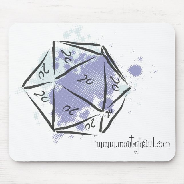 Monty Strecken-Mäusematte Mousepad (Vorne)