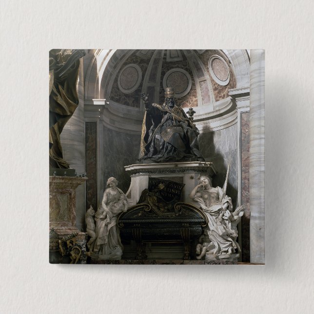 Monument bis städtisches VIII Button (Vorderseite)