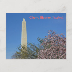 Monument Cherry Blossom Festival Postkarte