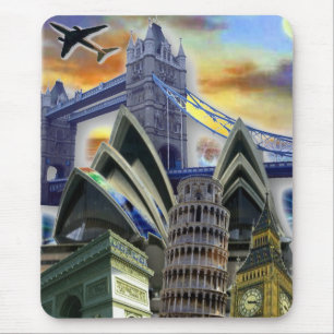 Monument-Collage Mousepad