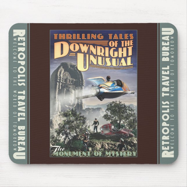 Monument der Geheimnis-Mausunterlage Mousepad (Vorne)