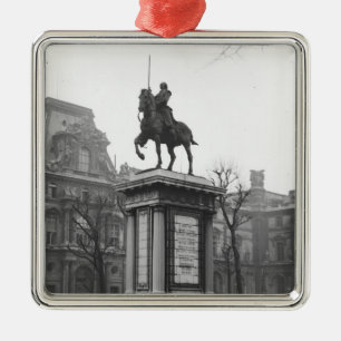 Monument eingeweiht General Lafayette Silbernes Ornament