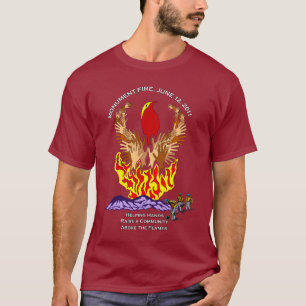Monument-Feuer-Shirt T-Shirt