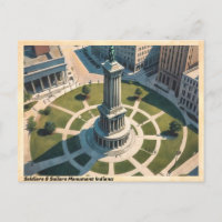 Monument Indiana Vintage Reisen