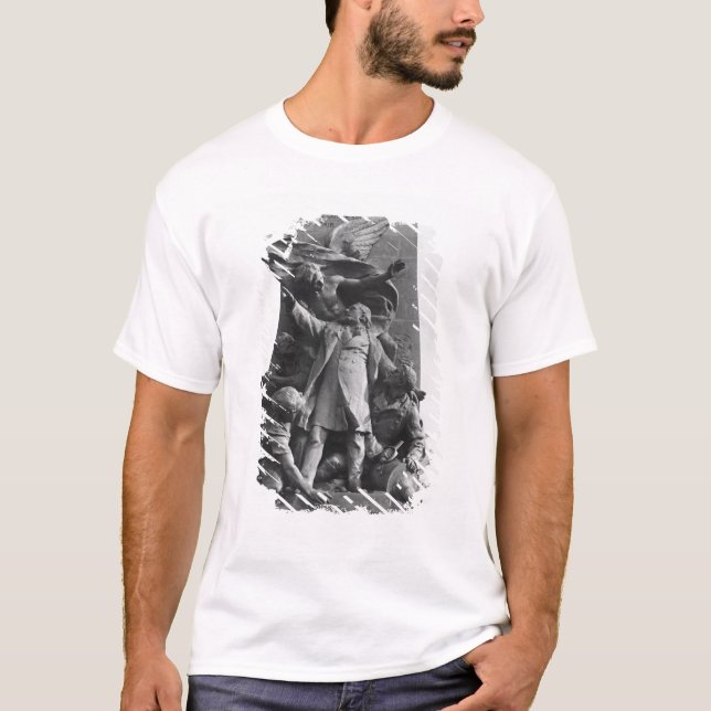 Monument nach Leon Gambetta T-Shirt (Vorderseite)