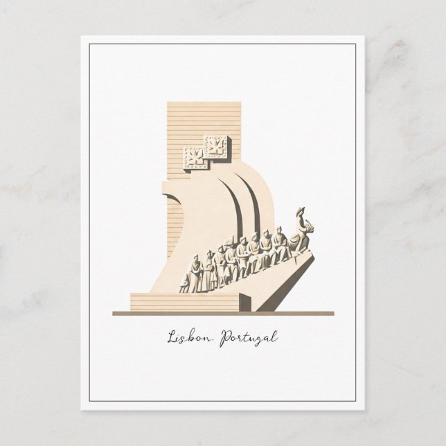 Monument of the Discoverys Postkarte (Vorderseite)