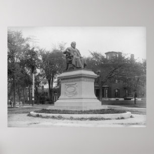 Monument Portlands, Maine Longfellow circa 1890 Poster