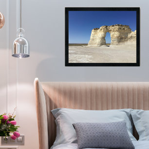 Monument Rocks Kansas Felsformation  Fotodruck