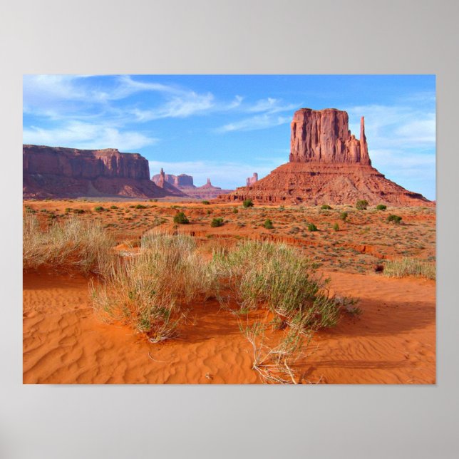 Monument Tal Arizona Poster (Vorne)