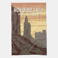Monument Tal Arizona Utah Vintag