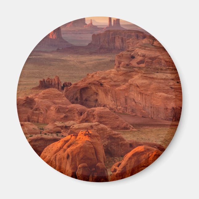 Monument Tal landschaftlich, Arizona Magnet (Vorne)