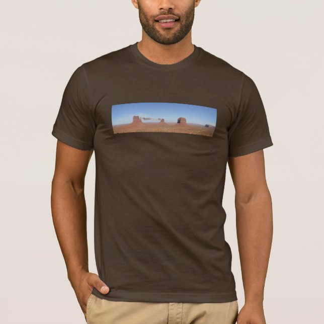 Monument-Tal-Panorama-T-Shirt T-Shirt (Vorderseite)