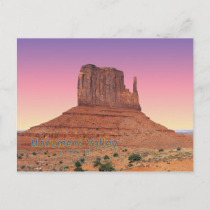 Monument Tal, Utah Postkarte