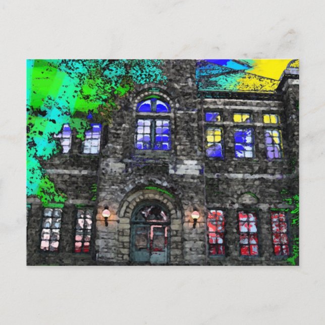 Monument(Theater)-Memramco Postkarte (Vorderseite)