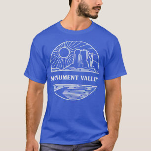 Monument Valle Arizona Utah Colorado T-Shirt