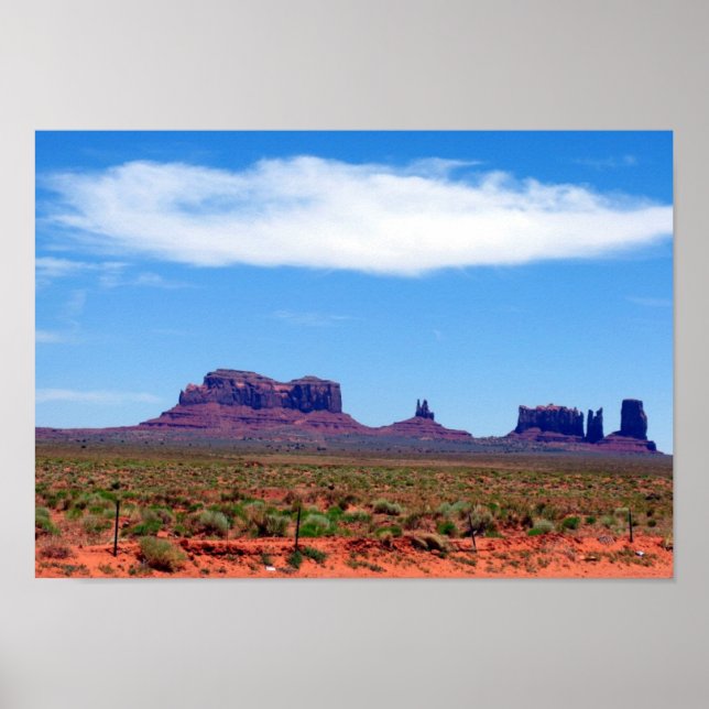 Monument Valley 01 Poster (Vorne)