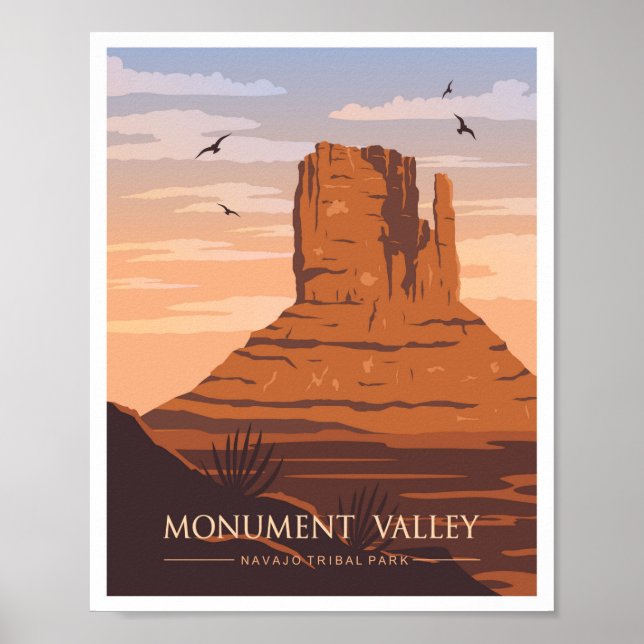 Monument Valley Arizona Poster (Vorne)