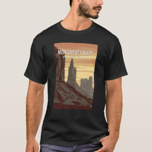 Monument Valley Arizona Utah Vintage T-Shirt