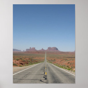 Monument Valley Arizona Utah Wüstenlandschaft Poster
