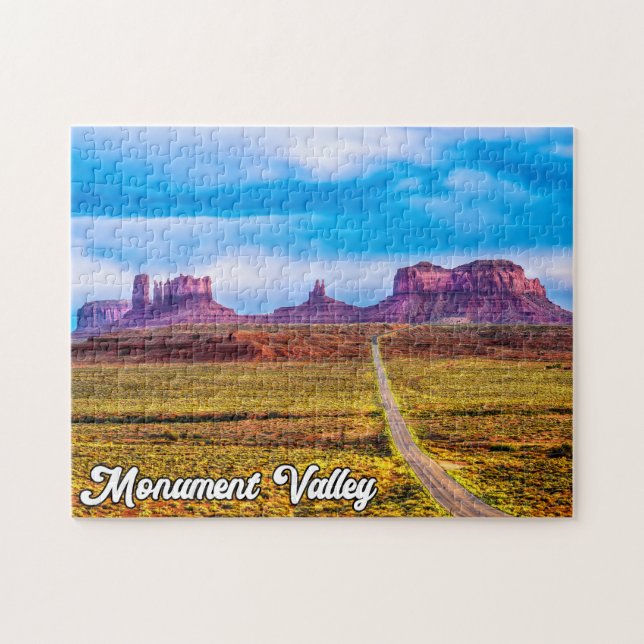 Monument Valley, Arizona, Vereinigte Staaten Puzzle (Horizontal)