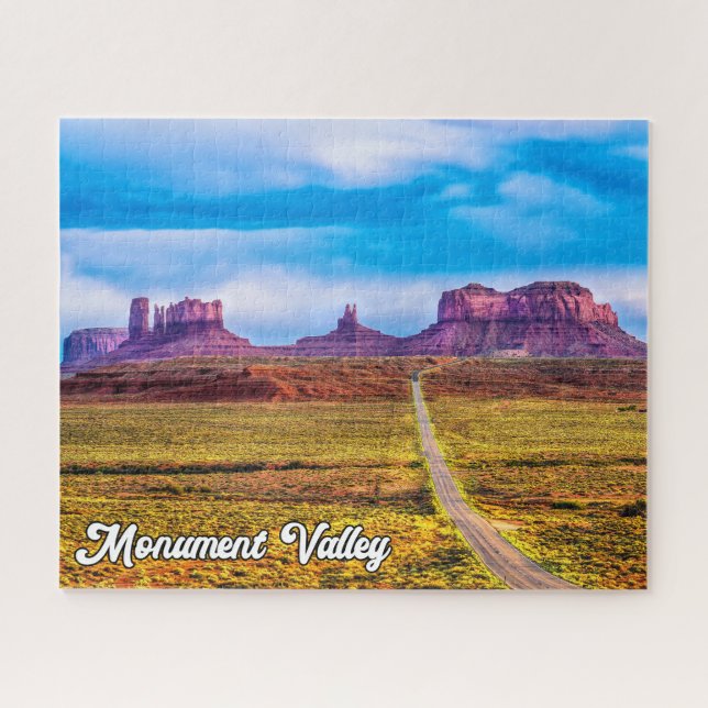 Monument Valley, Arizona, Vereinigte Staaten Puzzle (Horizontal)