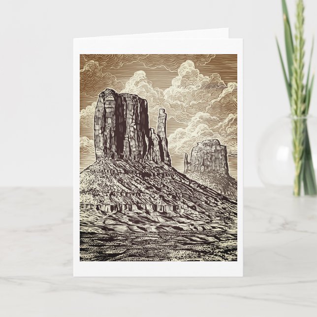 Monument Valley Card Karte (Vorderseite)