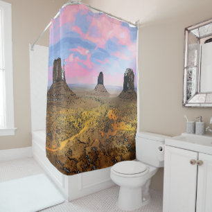 Monument Valley. Duschvorhang