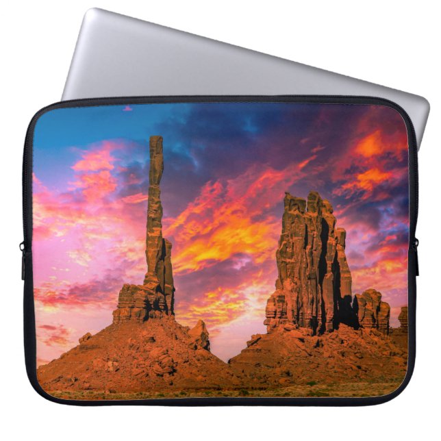 Monument Valley Foto Laptopschutzhülle (Vorderseite)