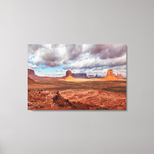 Monument Valley Landschaft, AZ Leinwanddruck