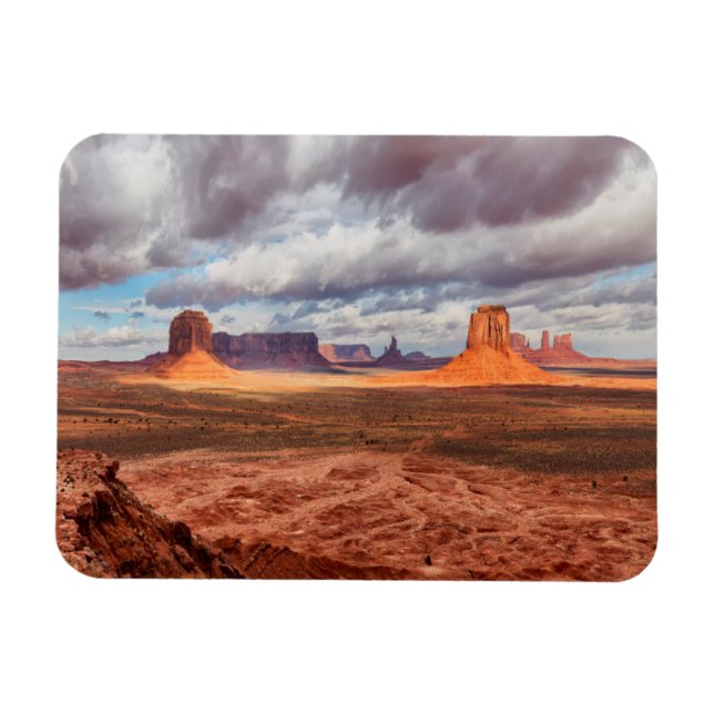 Monument Valley Landschaft, AZ Magnet (Horizontal)