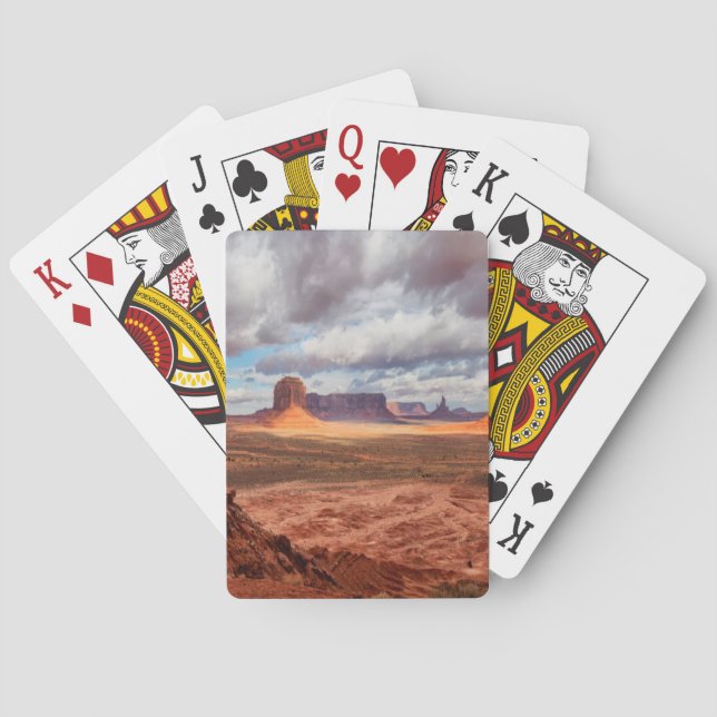Monument Valley Landschaft, AZ Spielkarten (Rückseite)