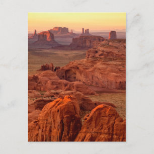 Monument Valley landschaftlich, Arizona Postkarte