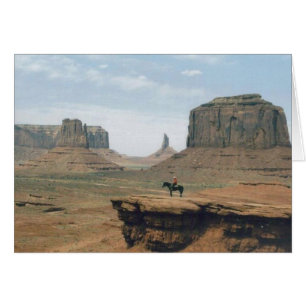 Monument Valley mit Cowboy