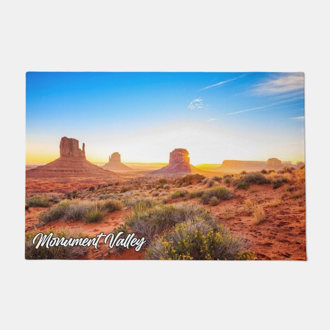 Monument-Valley-Nationalpark, USA Fußmatte (Vorderseite)