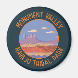Monument Valley Navajo Tribal Park Reise Vintage Magnet