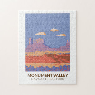 Monument Valley Navajo Tribal Park Vintag Puzzle