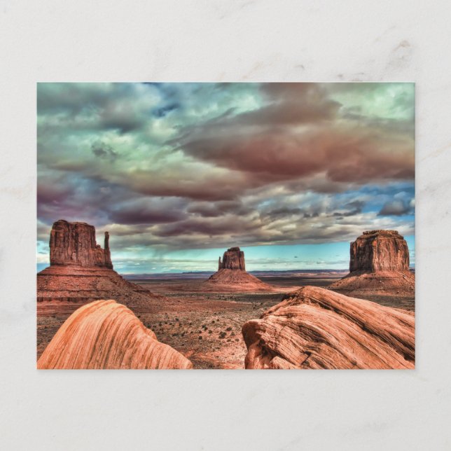 Monument Valley Postkarte (Vorderseite)