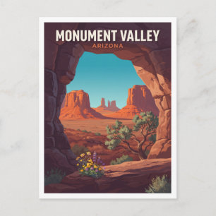 Monument Valley Tribal Park Kayenta Arizona Gesche Postkarte