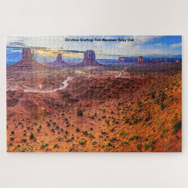 Monument Valley Utah. Jigsaw Puzzle (Horizontal)
