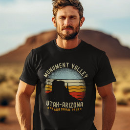 Monument Valley Vintage Landscape Utah T-Shirt