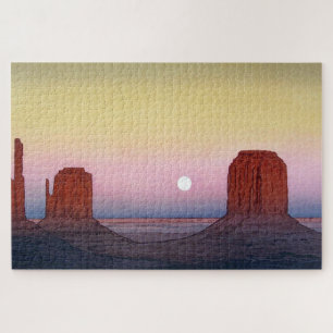 Monument Valley, Yoshida, Woodcut Puzzle