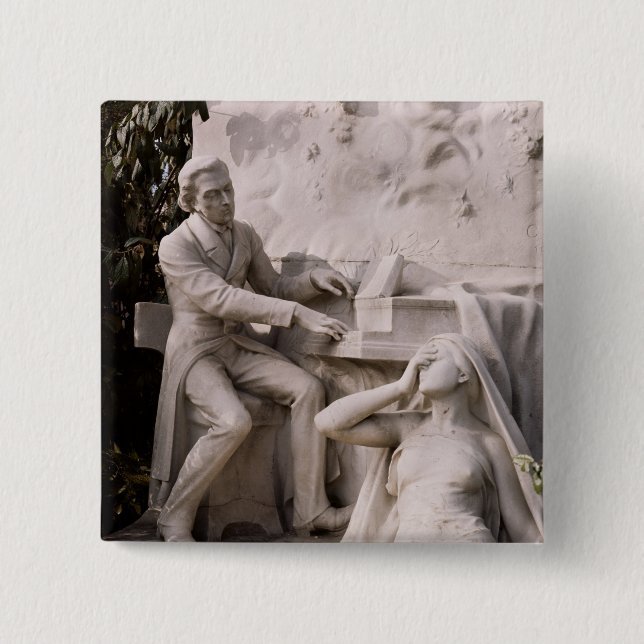 Monument zu Frederic Chopin Button (Vorderseite)