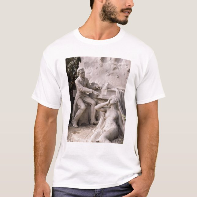 Monument zu Frederic Chopin T-Shirt (Vorderseite)