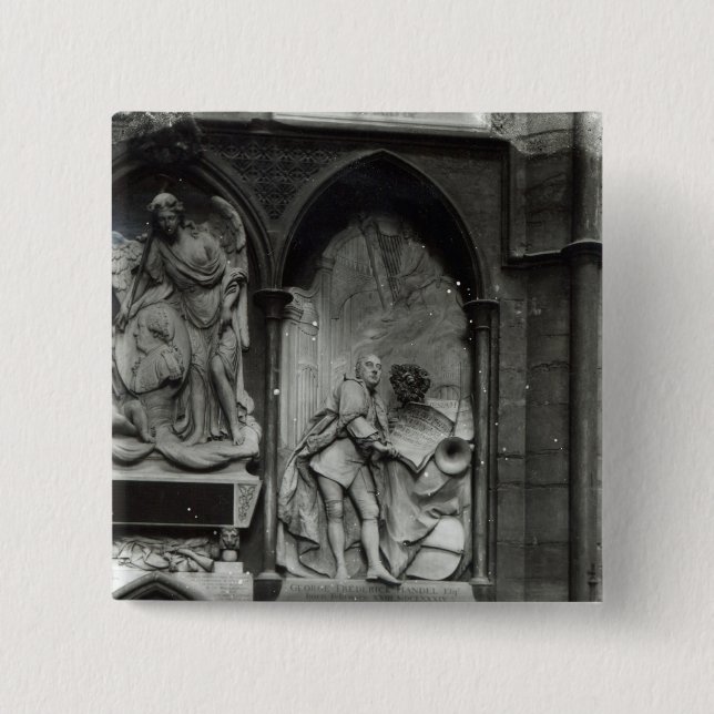 Monument zu Handel, 1762 Button (Vorderseite)