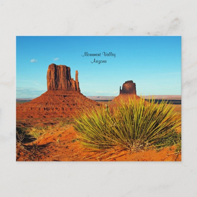 Monumental, Arizona Postkarte (Vorderseite)