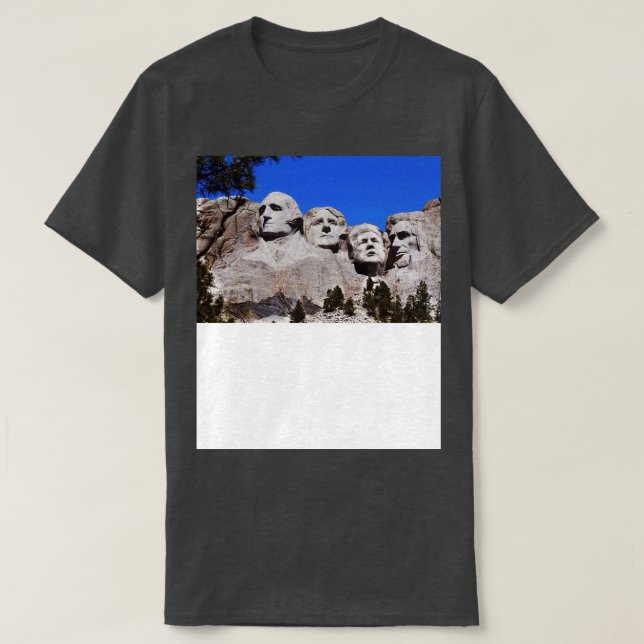 Monumental auf Rushmore T-Shirt (Design vorne)