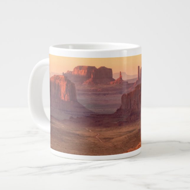 Monumental landschaftlich, Arizona Jumbo-Tasse (Vorderseite Links)